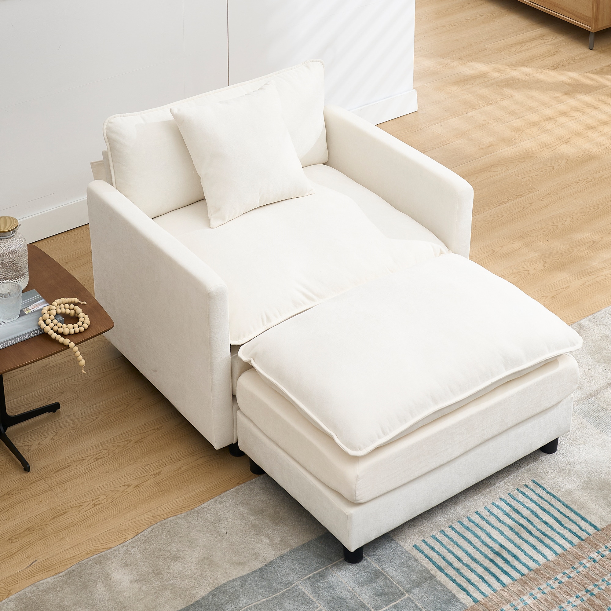 BAD---Accent Chair With Ottoman Set_voghion.com